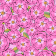 Seamless background. Flowers.