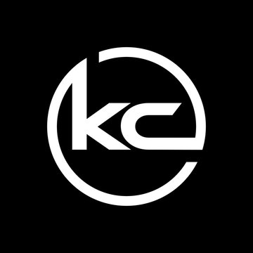 Letter KC Logo design vector 