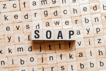 Soap word concept