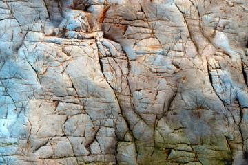 close up of Textured rock  background  