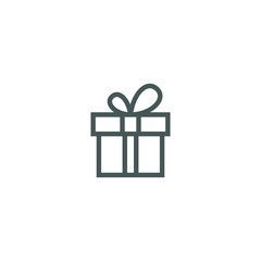 Modern Gift Icons for electronic commerce store shopping business internet company with high end look