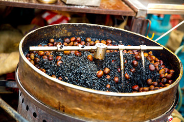 Petaling Street. Very delicious chestnuts.