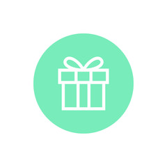 Modern Gift Icons for electronic commerce store shopping business internet company with high end look