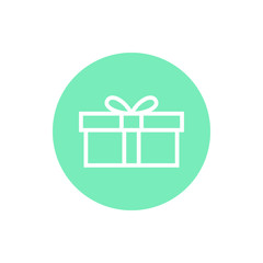 Modern Gift Icons for electronic commerce store shopping business internet company with high end look