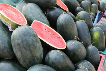 watermelon at the street food