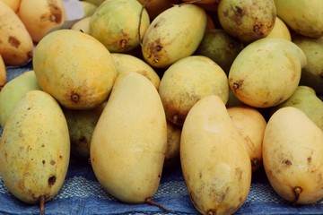 ripe mango at street food