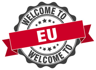 eu round ribbon seal