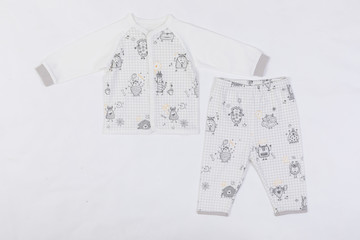 Children's clothing concept, cool, comfortable, suit.