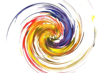 Rotating watercolor background
