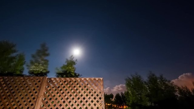 Night sky timelapse
