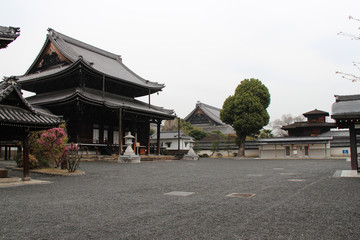 Buddhist temple (Koshoji) in Kyoto (Japan)