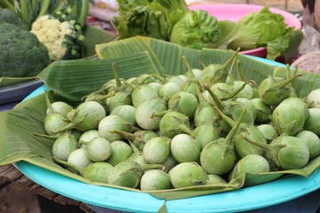 eggplant at street food