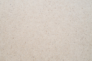 New beige cardboard close up