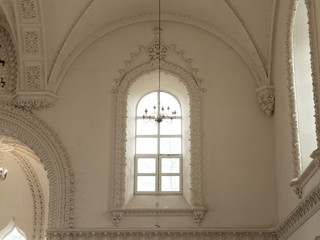 Obraz premium GRODNO, BELARUS - MARCH 18, 2019: Interior synagogue in the city of Grodno..