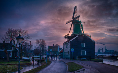 Dutch Winters and the Windmill