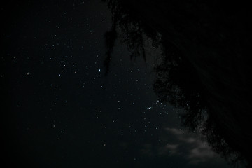 Night at Tonsai Beach in Thailand 