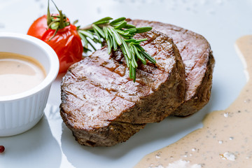 medallions of beef
