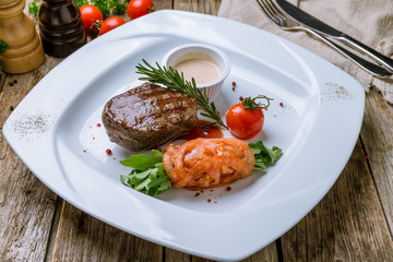 grilled steak filet Mignon