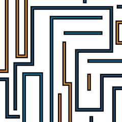 Colored pattern. Abstract elements. Vector illustration design. Modern concept.