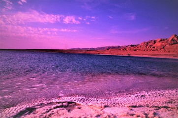A crazy sunset in Israel Views of the Holy Land