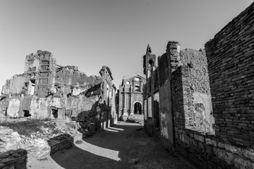 The ruins of Belchite - Spain