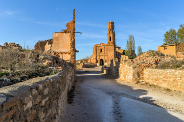 The ruins of Belchite - Spain