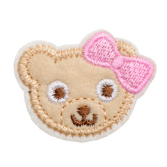 Cute beige bear baby