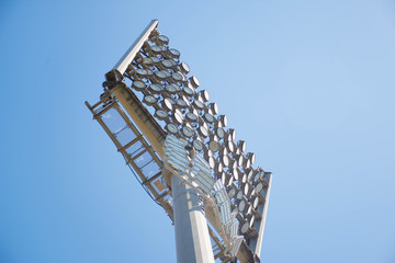  Lighting tower of a sports stadium