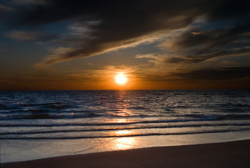 Fototapeta na wymiar Cape Cod Sunset