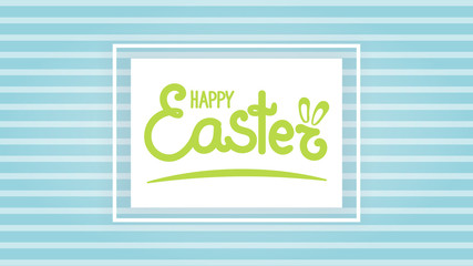 Easter letters isolated on white background on bright simple background