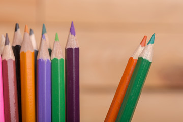 Fototapeta premium colorful pencils