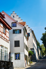 Historische Häuser in Überlingen am Bodensee