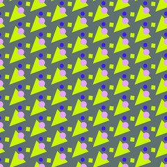 Geometric seamless pattern
