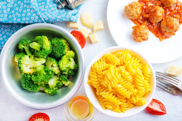 ingredients for pasta