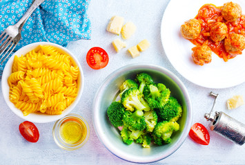 ingredients for pasta