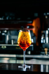 Classic Italian Aperol Spritz cocktail