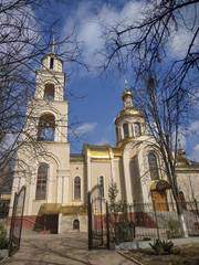 Church of the Holy Spirit on Cathedral Square Sloviansk, Ukrainian Orthodox Church of the Moscow Patriarchate