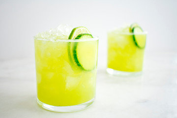 Cucumber Lime Cocktails