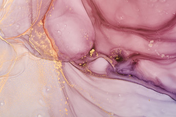  Abstract colorful background, wallpaper. Mixing acrylic paints. Modern art. Marble texture. Alcohol ink colors  translucent