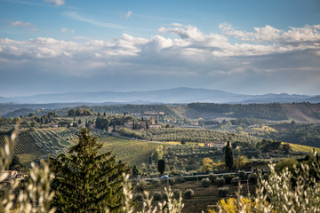 Beautiful Tuscany landscape