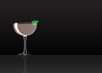 Official cocktail icon, The Unforgettable Stinger
