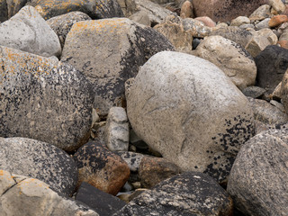Rocky granite boulders