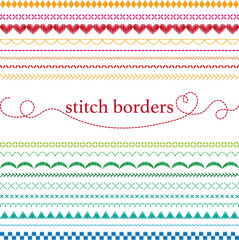 Stitch borders