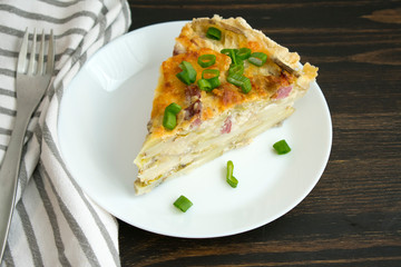 Corned Beef, Cabbage, and Potato Gratin