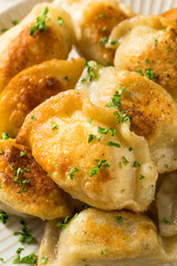 Homemade Fried Polish Potato Pierogis