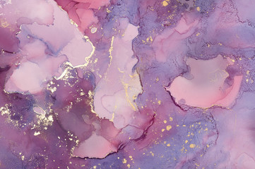  Abstract colorful background, wallpaper. Mixing acrylic paints. Modern art. Marble texture. Alcohol ink colors  translucent