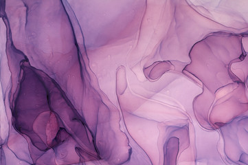  Abstract colorful background, wallpaper. Mixing acrylic paints. Modern art. Marble texture. Alcohol ink colors  translucent