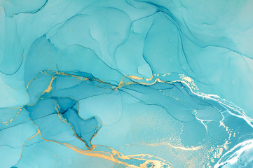  Abstract colorful background, wallpaper. Mixing acrylic paints. Modern art. Marble texture. Alcohol ink colors  translucent