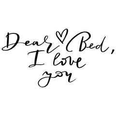 Vector hand drawn lettering phrase. Modern brush calligraphy.