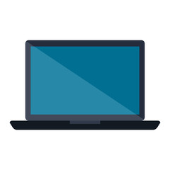 laptop computer isolated icon